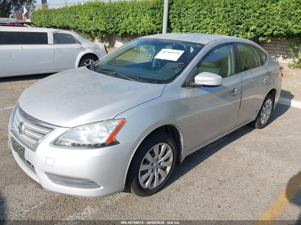 3N1AB7AP8FL696415 2015 NISSAN SENTRA photo no. 2