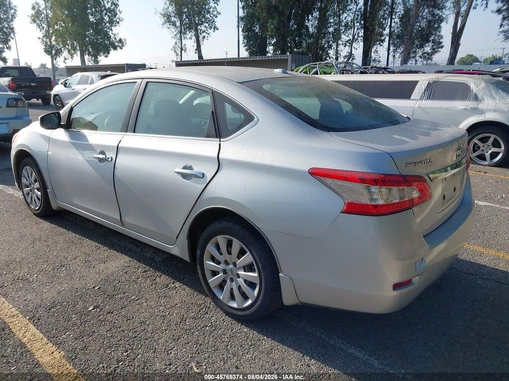 3N1AB7AP8FL696415 2015 NISSAN SENTRA photo no. 3