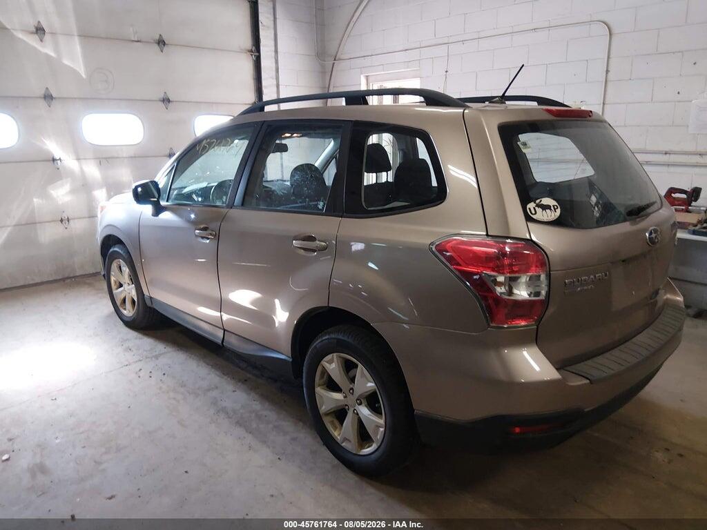 JF2SJABC6FH809159 2015 SUBARU FORESTER photo no. 3