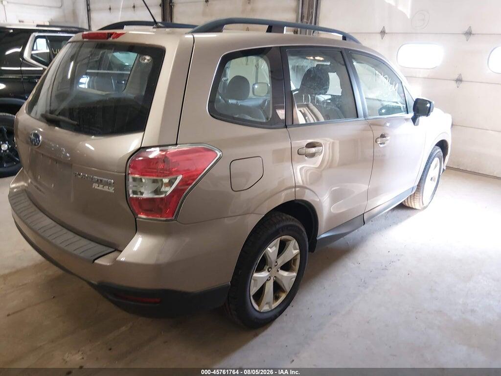 JF2SJABC6FH809159 2015 SUBARU FORESTER photo no. 4