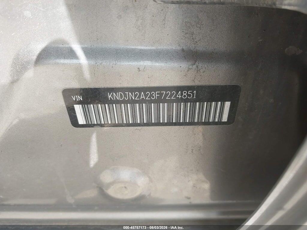 KNDJN2A23F7224851 2015 KIA SOUL photo no. 9