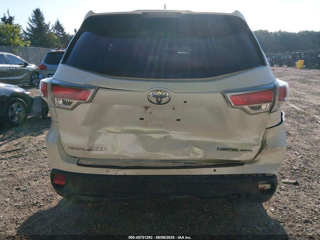 5TDDKRFH9FS084967 2015 TOYOTA HIGHLANDER photo no. 6