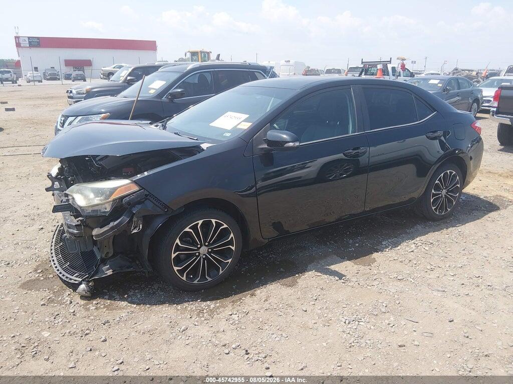5YFBURHE0FP304428 2015 TOYOTA COROLLA photo no. 2