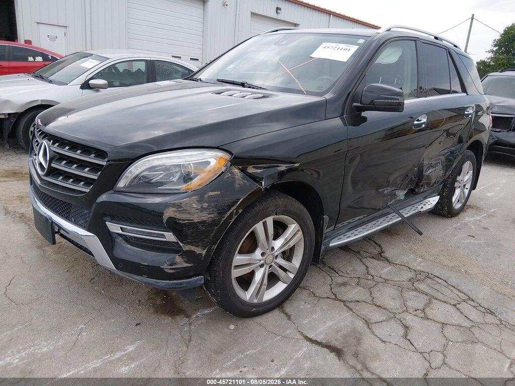 4JGDA5HB9FA477347 2015 MERCEDES-BENZ ML 350 photo no. 2