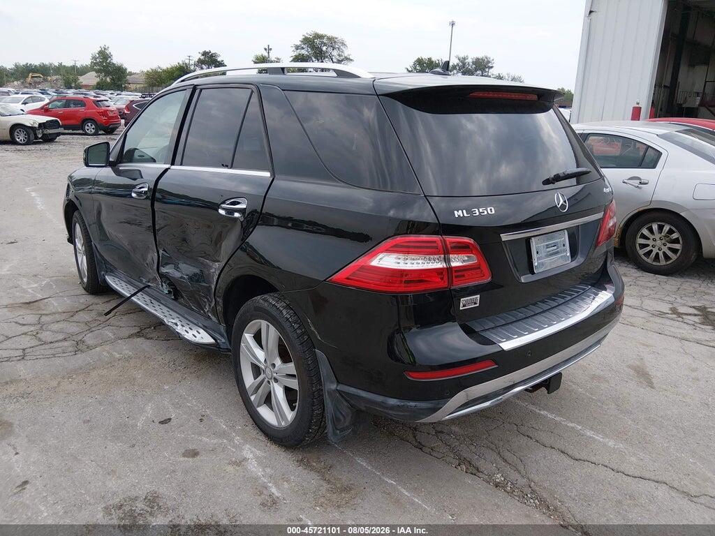 4JGDA5HB9FA477347 2015 MERCEDES-BENZ ML 350 photo no. 3
