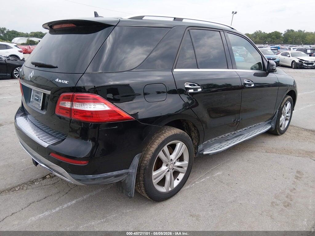 4JGDA5HB9FA477347 2015 MERCEDES-BENZ ML 350 photo no. 4