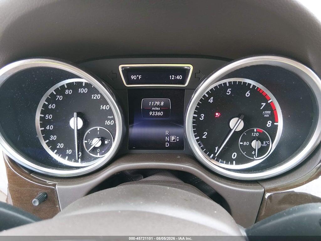 4JGDA5HB9FA477347 2015 MERCEDES-BENZ ML 350 photo no. 7