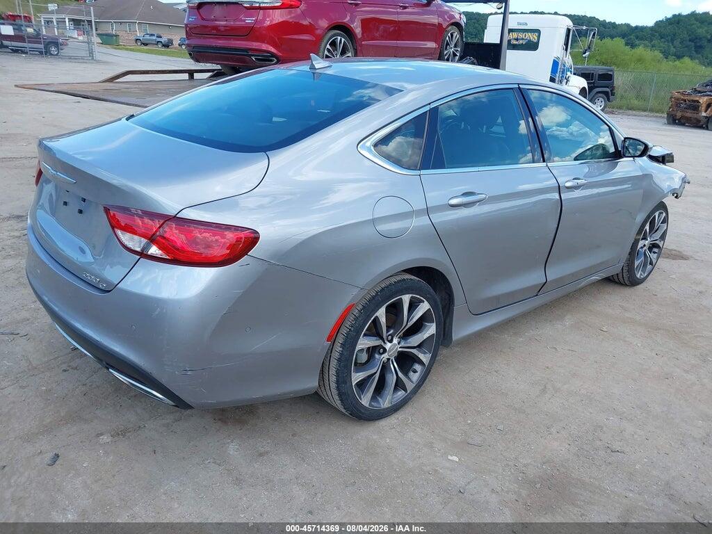 1C3CCCCGXFN519992 2015 CHRYSLER 200 photo no. 4