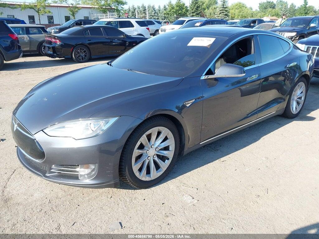 5YJSA1H24FF098185 2015 TESLA MODEL S photo no. 2
