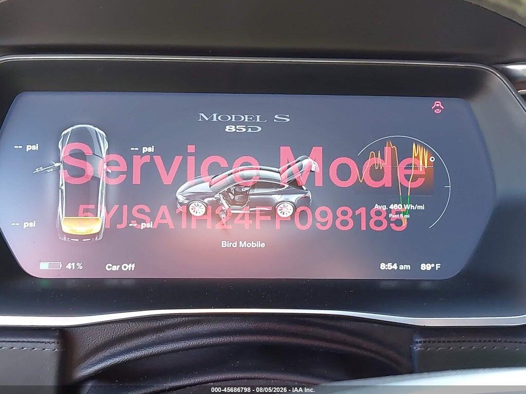 5YJSA1H24FF098185 2015 TESLA MODEL S photo no. 7