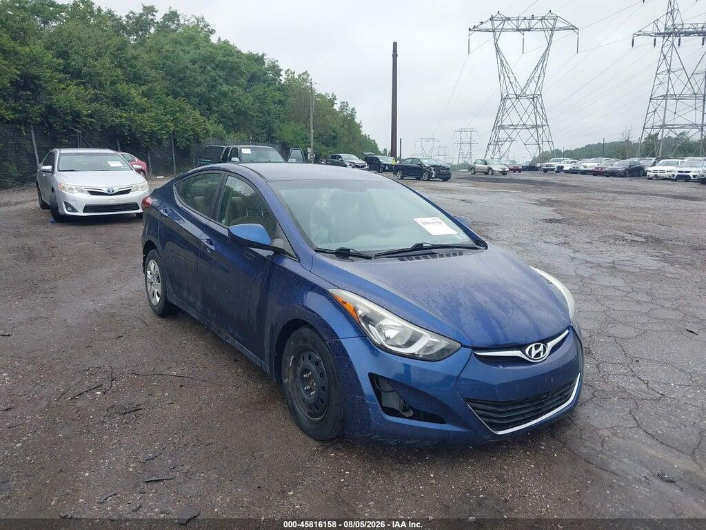 5NPDH4AE6GH732769 2016 HYUNDAI ELANTRA photo no. 1