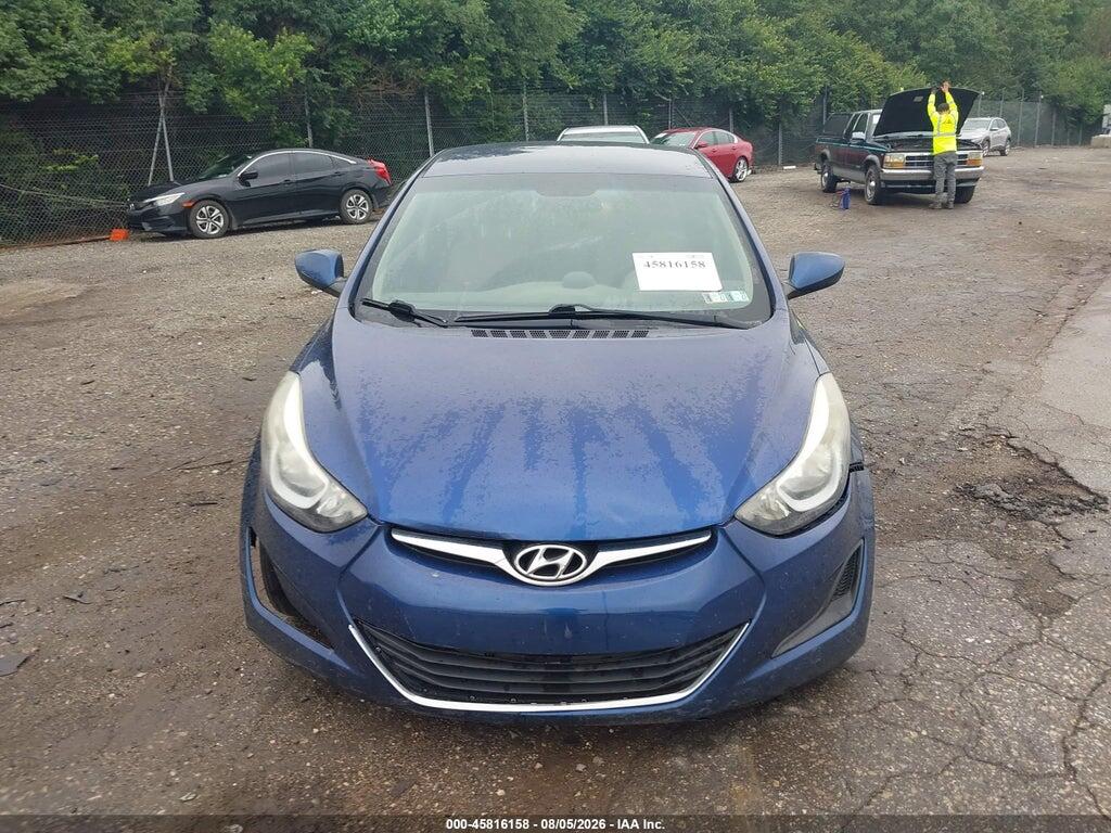 5NPDH4AE6GH732769 2016 HYUNDAI ELANTRA photo no. 6