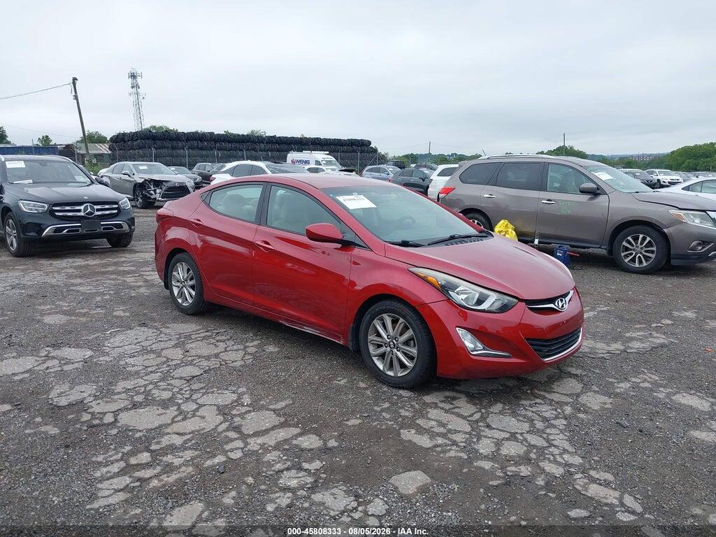 5NPDH4AE7GH790177 2016 HYUNDAI ELANTRA photo no. 1