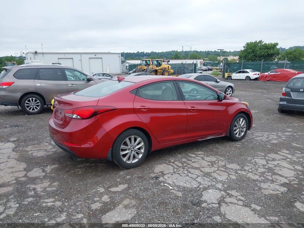 5NPDH4AE7GH790177 2016 HYUNDAI ELANTRA photo no. 4