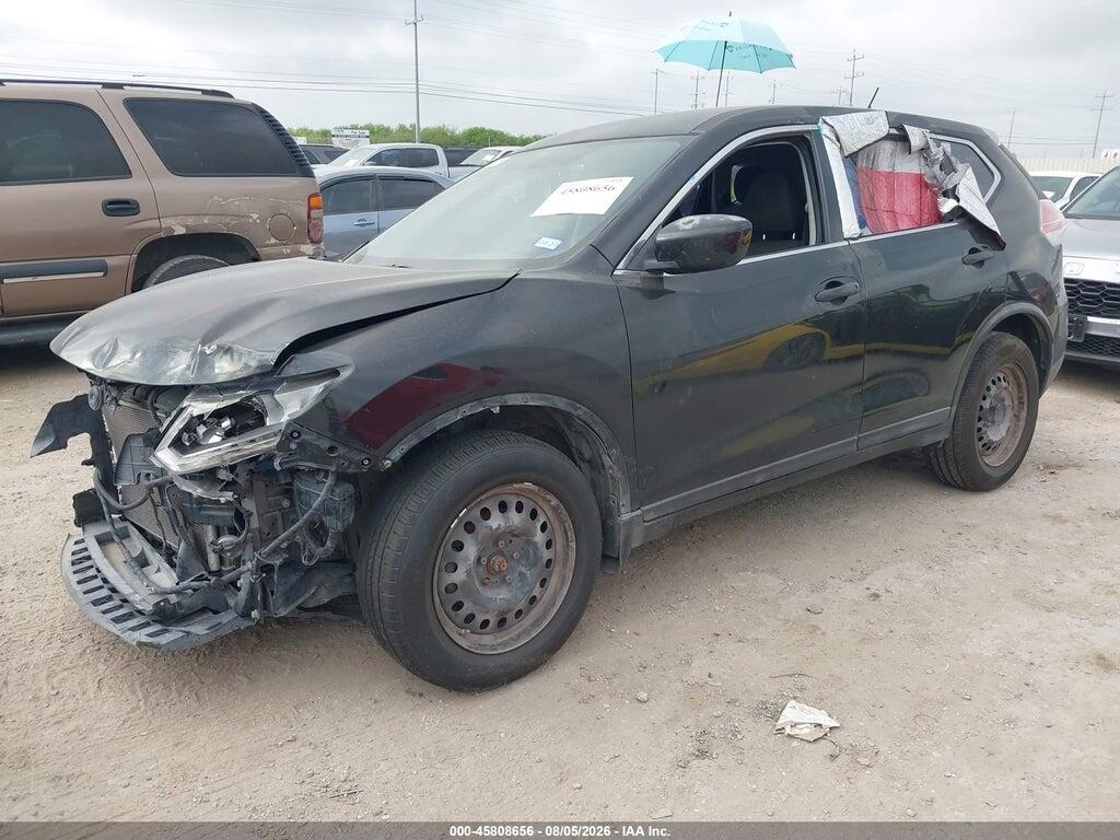 KNMAT2MT6GP640520 2016 NISSAN ROGUE photo no. 2