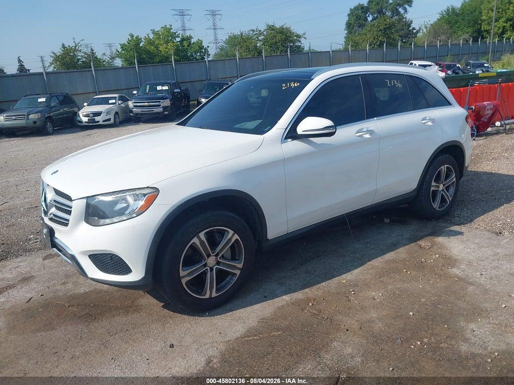 WDC0G4JB6GF009192 2016 MERCEDES-BENZ GLC 300 photo no. 2
