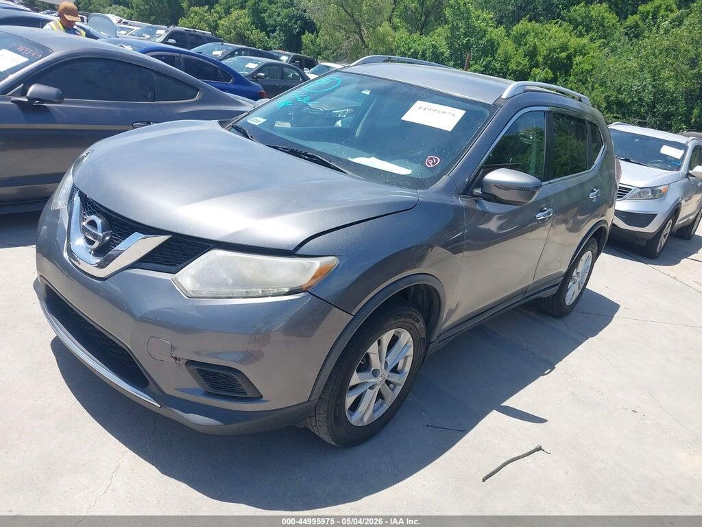 KNMAT2MV5GP660534 2016 NISSAN ROGUE photo no. 2