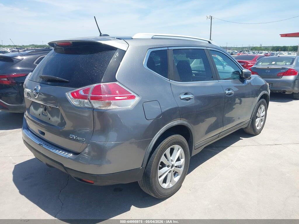 KNMAT2MV5GP660534 2016 NISSAN ROGUE photo no. 4