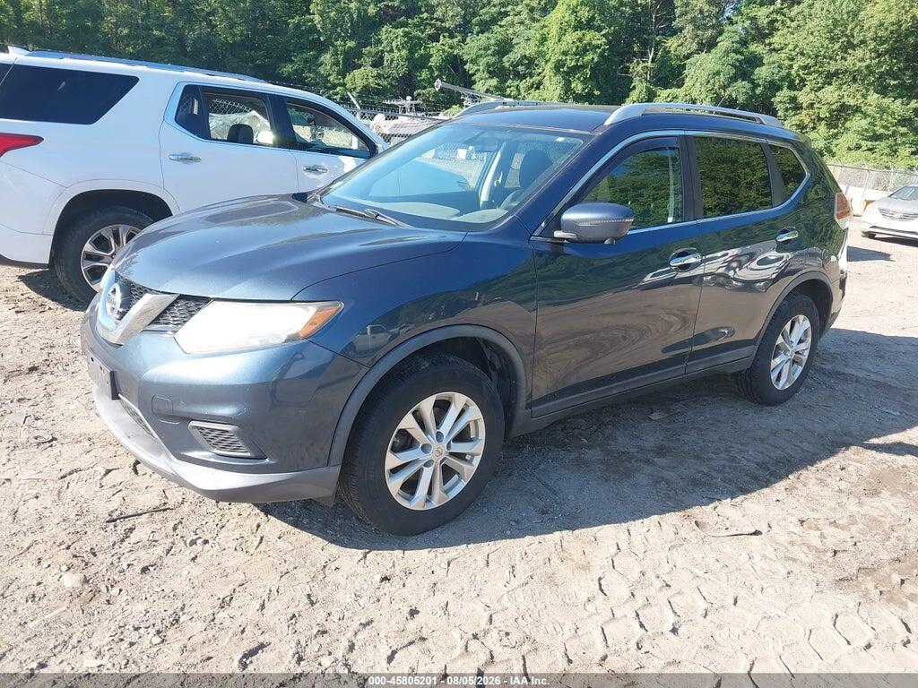 KNMAT2MV6GP650868 2016 NISSAN ROGUE photo no. 2