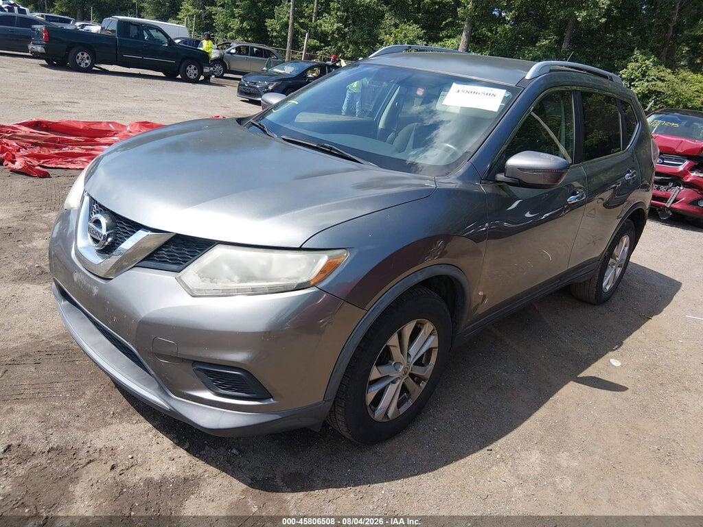 KNMAT2MT9GP661166 2016 NISSAN ROGUE photo no. 2