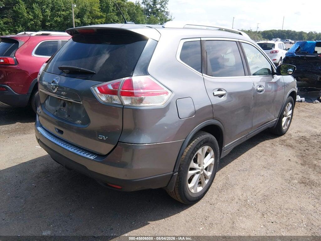 KNMAT2MT9GP661166 2016 NISSAN ROGUE photo no. 4