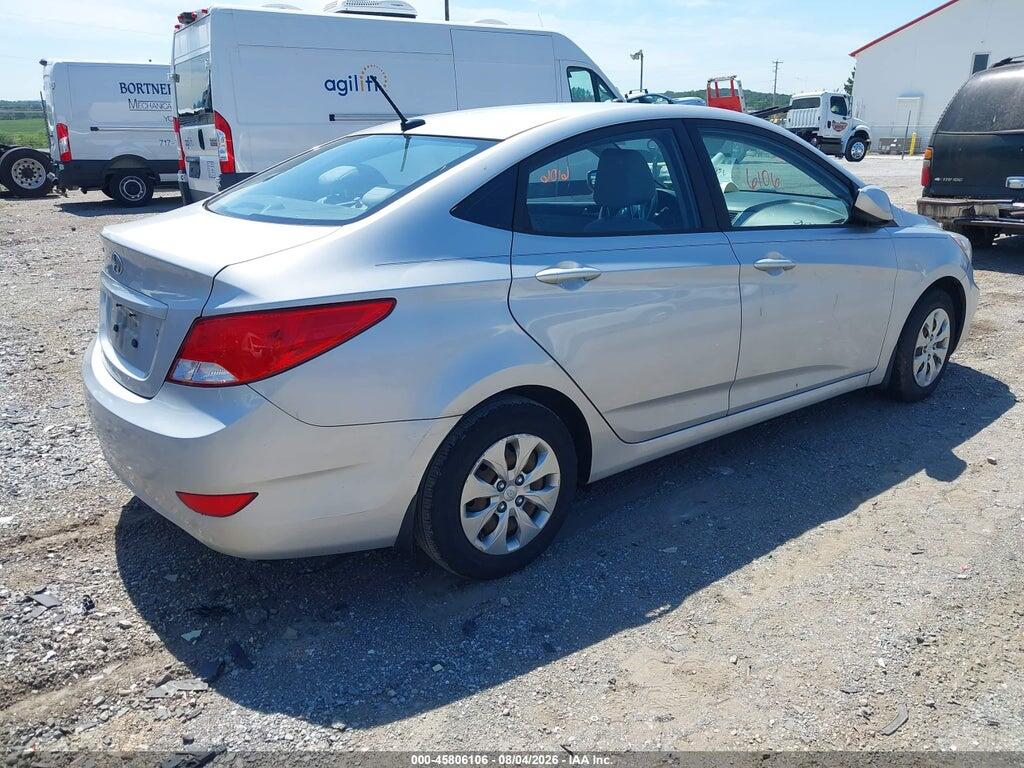KMHCT4AE7GU139630 2016 HYUNDAI ACCENT photo no. 4