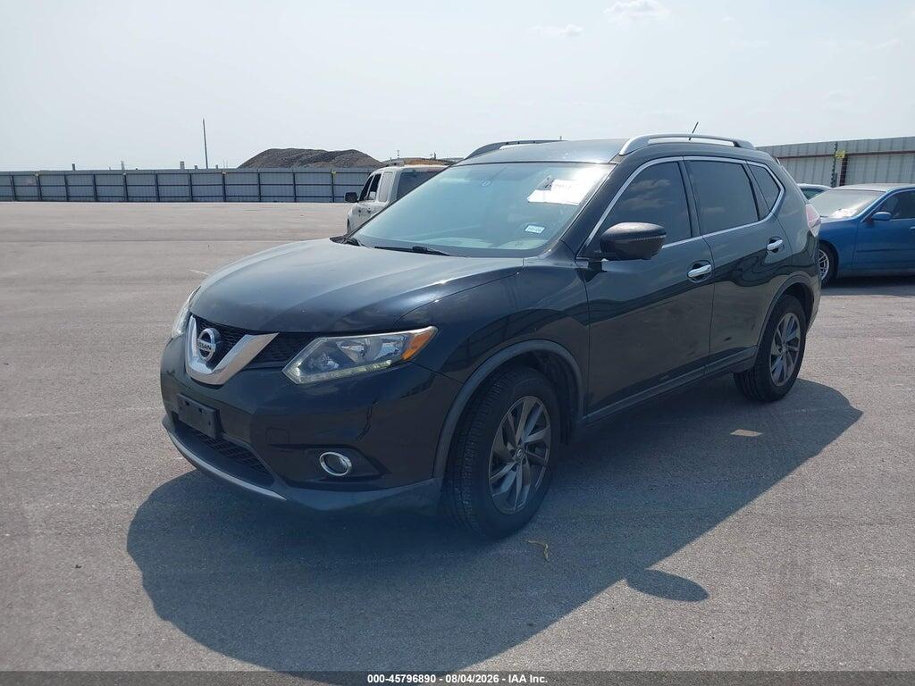 KNMAT2MT7GP737032 2016 NISSAN ROGUE photo no. 2