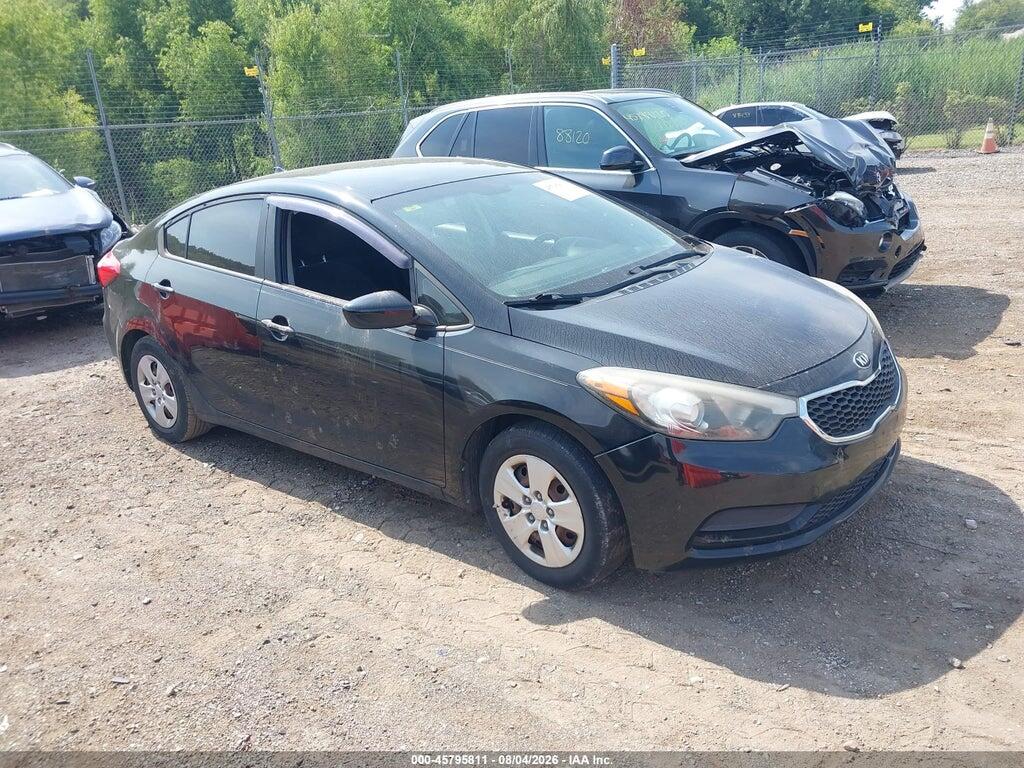 KNAFK4A61G5565544 2016 KIA FORTE photo no. 1