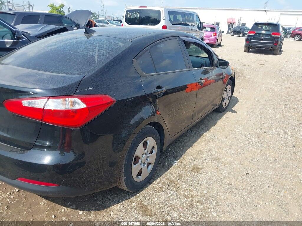 KNAFK4A61G5565544 2016 KIA FORTE photo no. 4