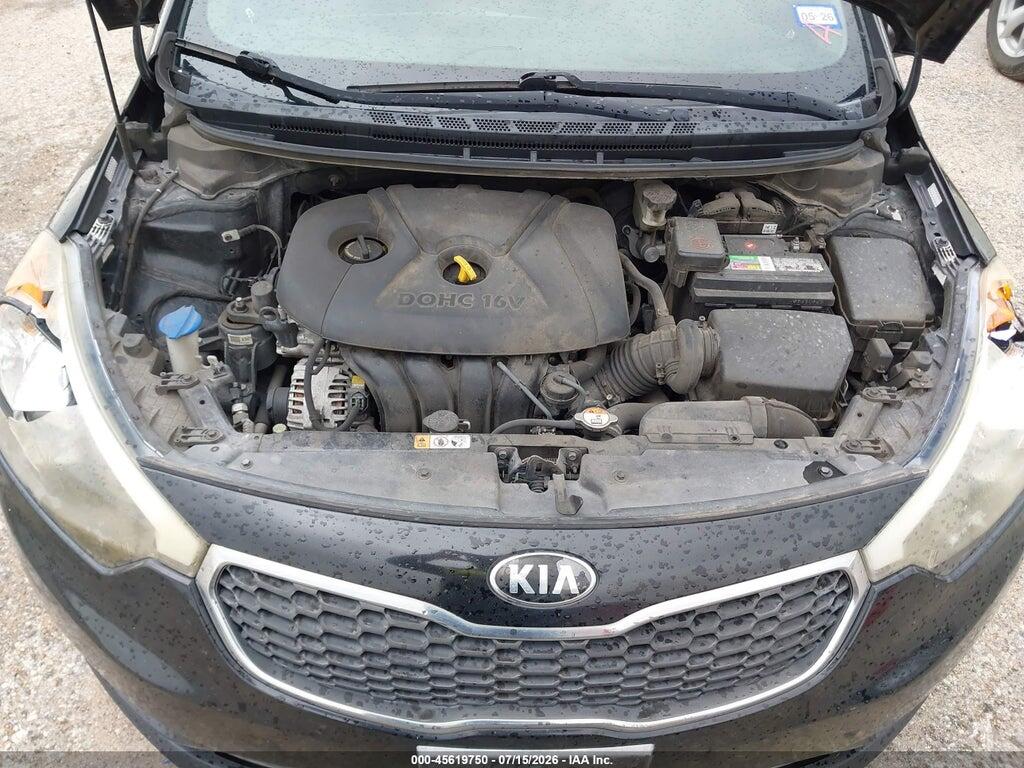 KNAFK4A65G5470226 2016 KIA FORTE photo no. 10