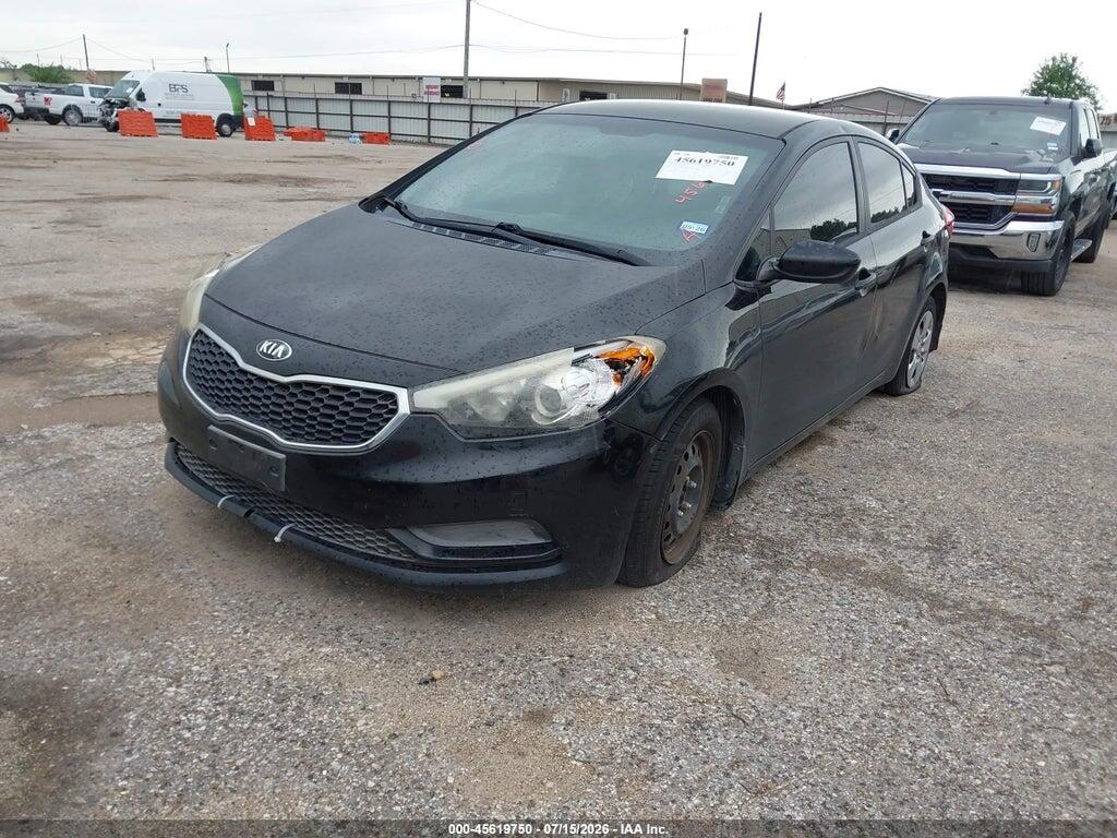 KNAFK4A65G5470226 2016 KIA FORTE photo no. 2