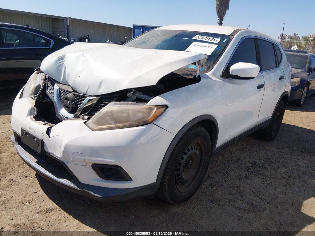 KNMAT2MT9GP649101 2016 NISSAN ROGUE photo no. 2