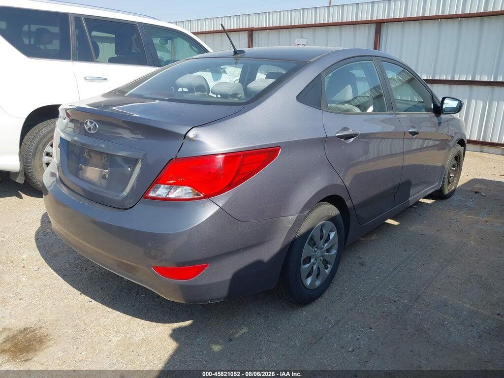 KMHCT4AE3GU124333 2016 HYUNDAI ACCENT photo no. 4