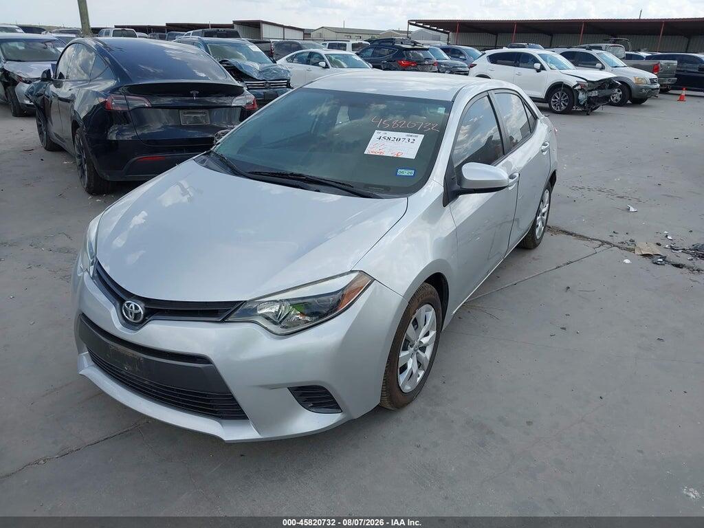 5YFBURHE2GP470483 2016 TOYOTA COROLLA photo no. 2