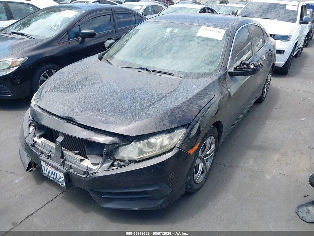 19XFC2F51GE235878 2016 HONDA CIVIC photo no. 2