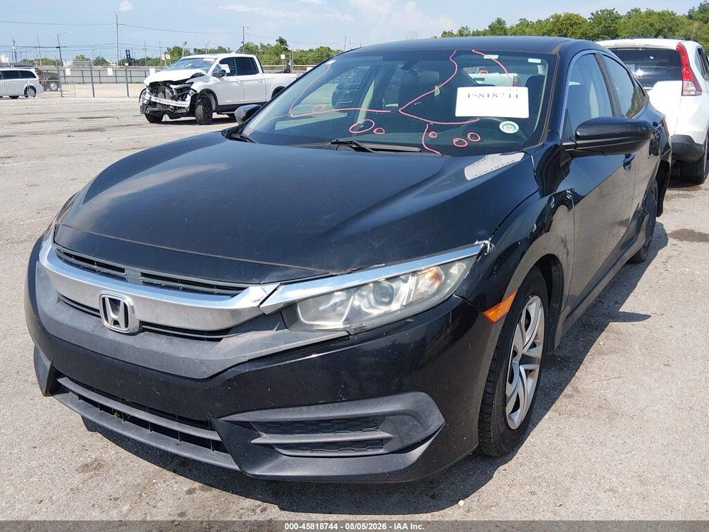 19XFC2F54GE099469 2016 HONDA CIVIC photo no. 2