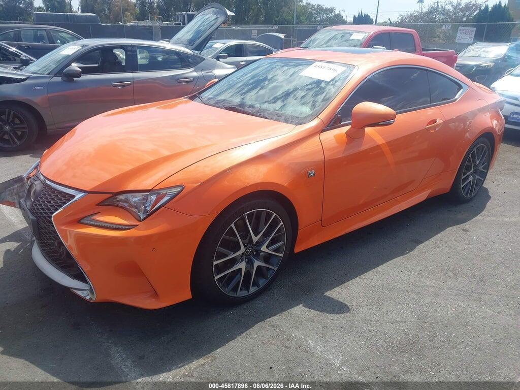 JTHHA5BC1G5001013 2016 LEXUS RC 200T photo no. 2