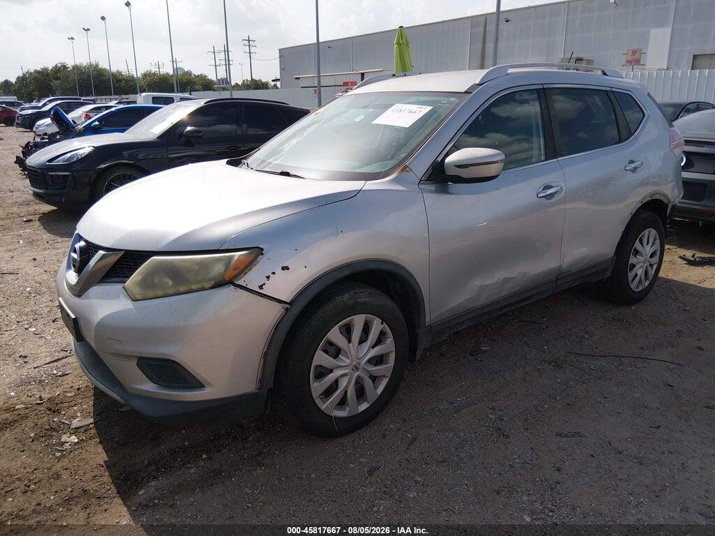 KNMAT2MT1GP713079 2016 NISSAN ROGUE photo no. 2