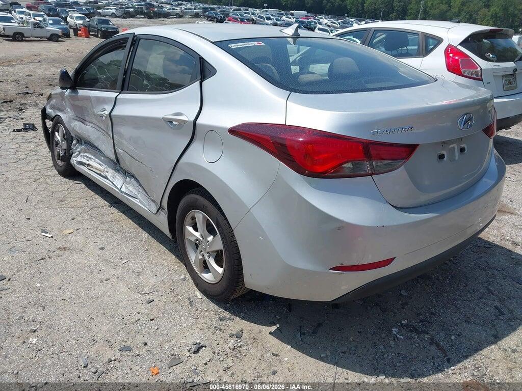 5NPDH4AE8GH674728 2016 HYUNDAI ELANTRA photo no. 3