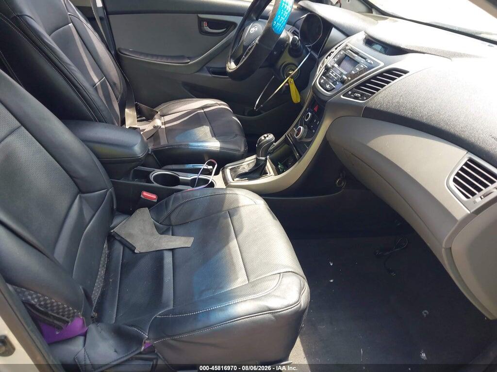 5NPDH4AE8GH674728 2016 HYUNDAI ELANTRA photo no. 5