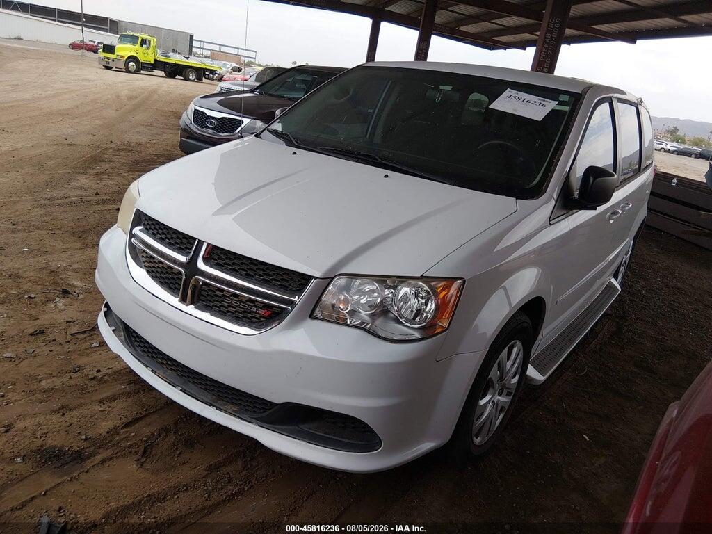 2C4RDGBG7GR398838 2016 DODGE GRAND CARAVAN photo no. 2