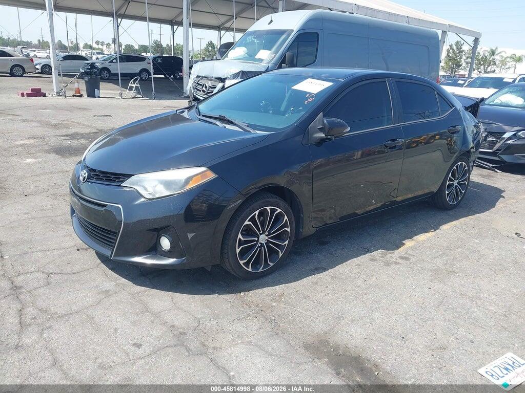 5YFBURHEXGP385424 2016 TOYOTA COROLLA photo no. 2