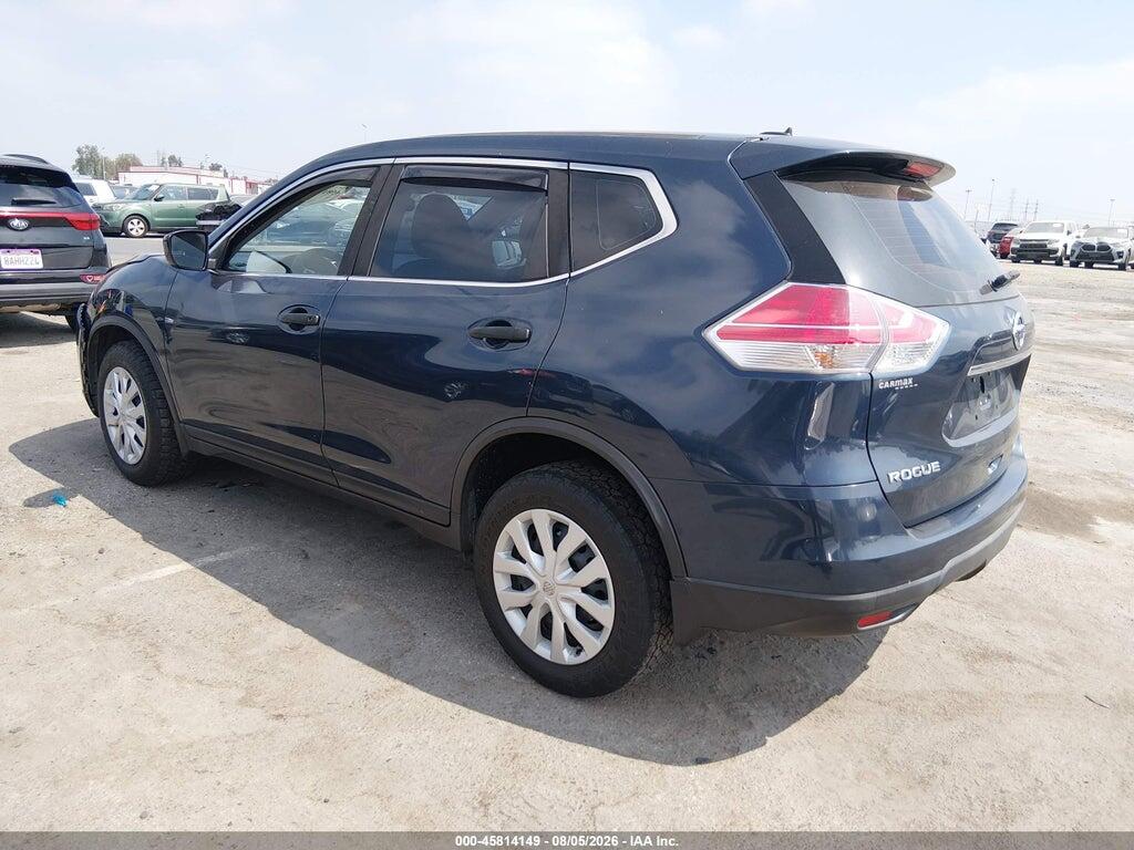 KNMAT2MT8GP631088 2016 NISSAN ROGUE photo no. 3