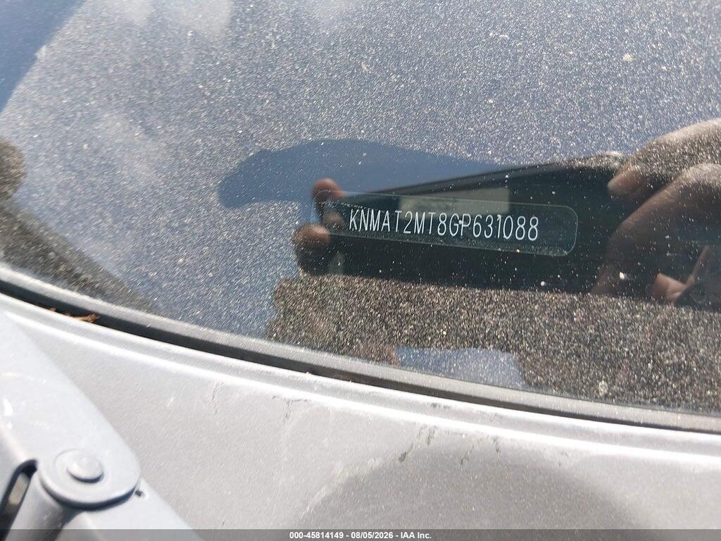 KNMAT2MT8GP631088 2016 NISSAN ROGUE photo no. 9