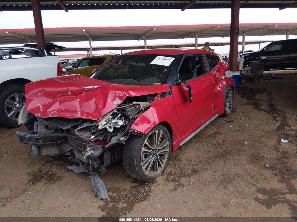 KMHTC6AE2GU287521 2016 HYUNDAI VELOSTER photo no. 2
