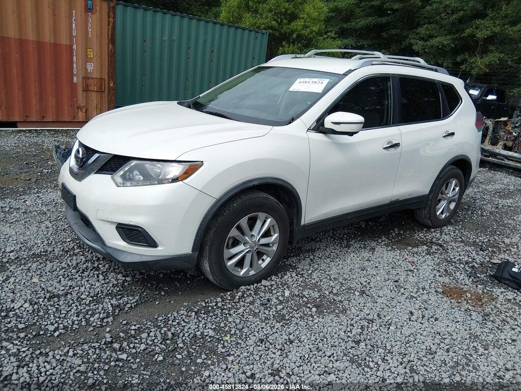 KNMAT2MV4GP725289 2016 NISSAN ROGUE photo no. 2