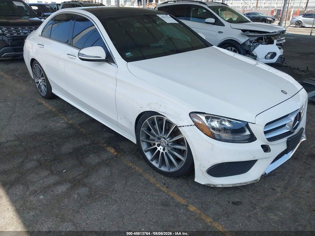 55SWF4JB5GU131659 2016 MERCEDES-BENZ C 300 photo no. 1
