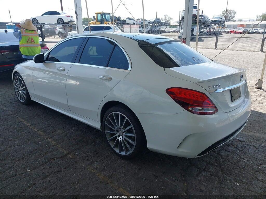 55SWF4JB5GU131659 2016 MERCEDES-BENZ C 300 photo no. 3