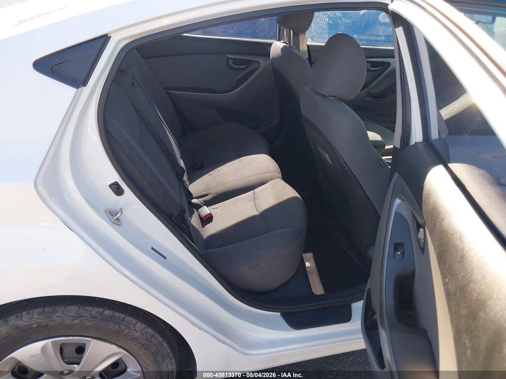 5NPDH4AE0GH735005 2016 HYUNDAI ELANTRA photo no. 8