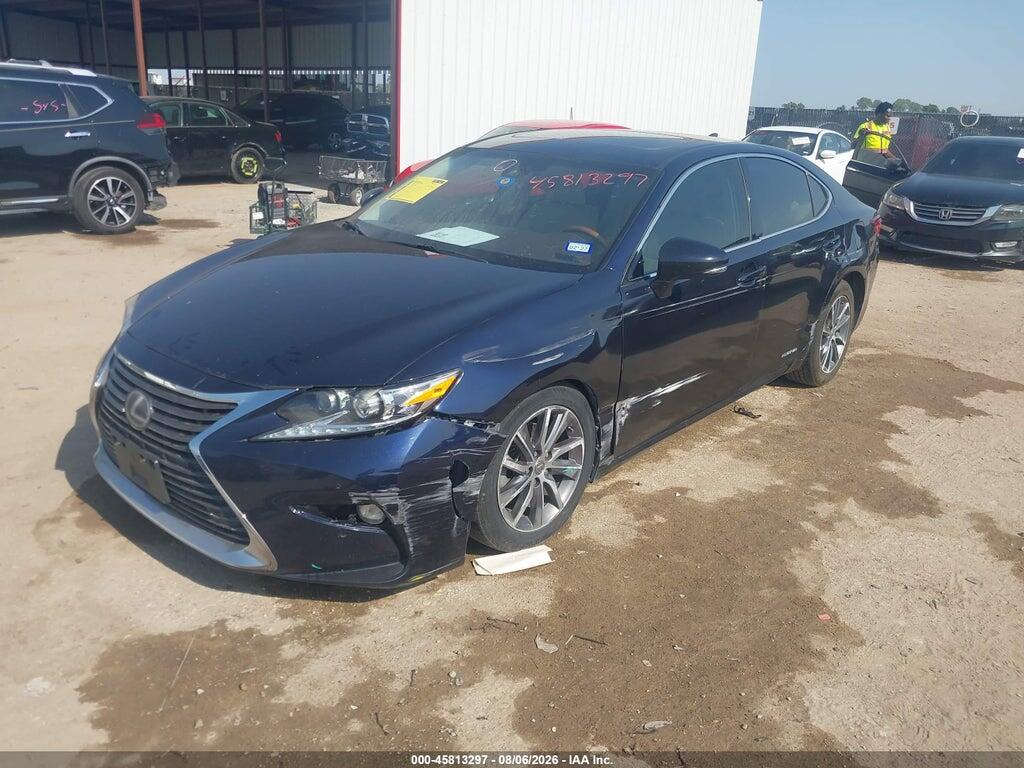 JTHBW1GG4G2120686 2016 LEXUS ES 300H photo no. 2